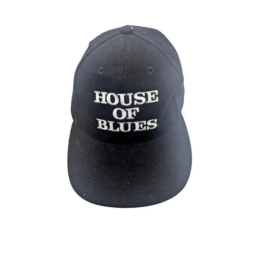 House Of Blues Las Vegas Adjustable Black Baseball Cap - Picture 2 of 9